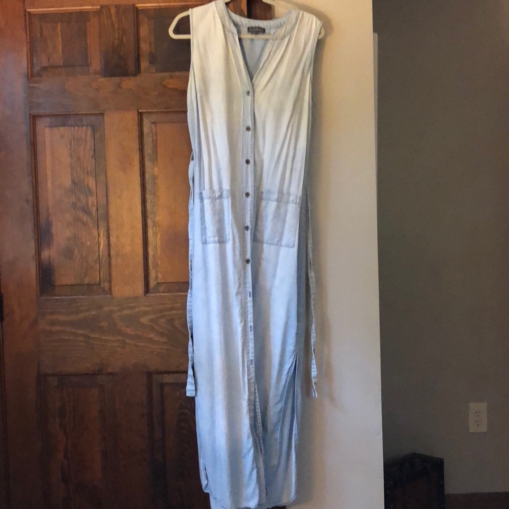 Denim Maxi Dress